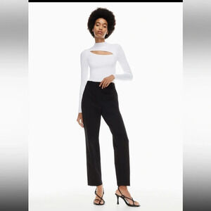 Babaton Command atelier size 4 Black Pants Office Wear, Corporal, minimalist